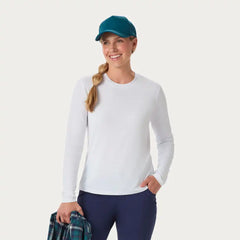 Women's AKHG Renew Bamboo Crewneck Long Sleeve Tee