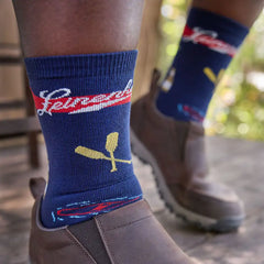 Men's Stay-Put Lightweight Crew Socks