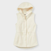 Women's Pile Hi Fleece Hooded Tunic Vest