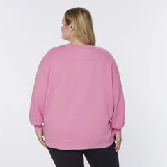 Women's Plus AKHG Crosshaul Oversized Crew Sweatshirt