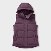 Women's Ruffer Puffer Hooded Down Vest