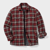Men's Flapjack Fleece-lined Relaxed Fit Shirt Jac