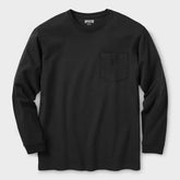 Men's Longtail T Standard Fit Long Sleeve Pocket Crew