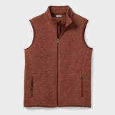 Men's Sweater Fleece Zip Vest