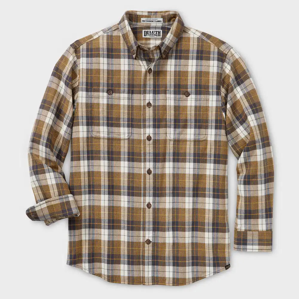 Men's Free Swingin' Flannel Untucked Shirt