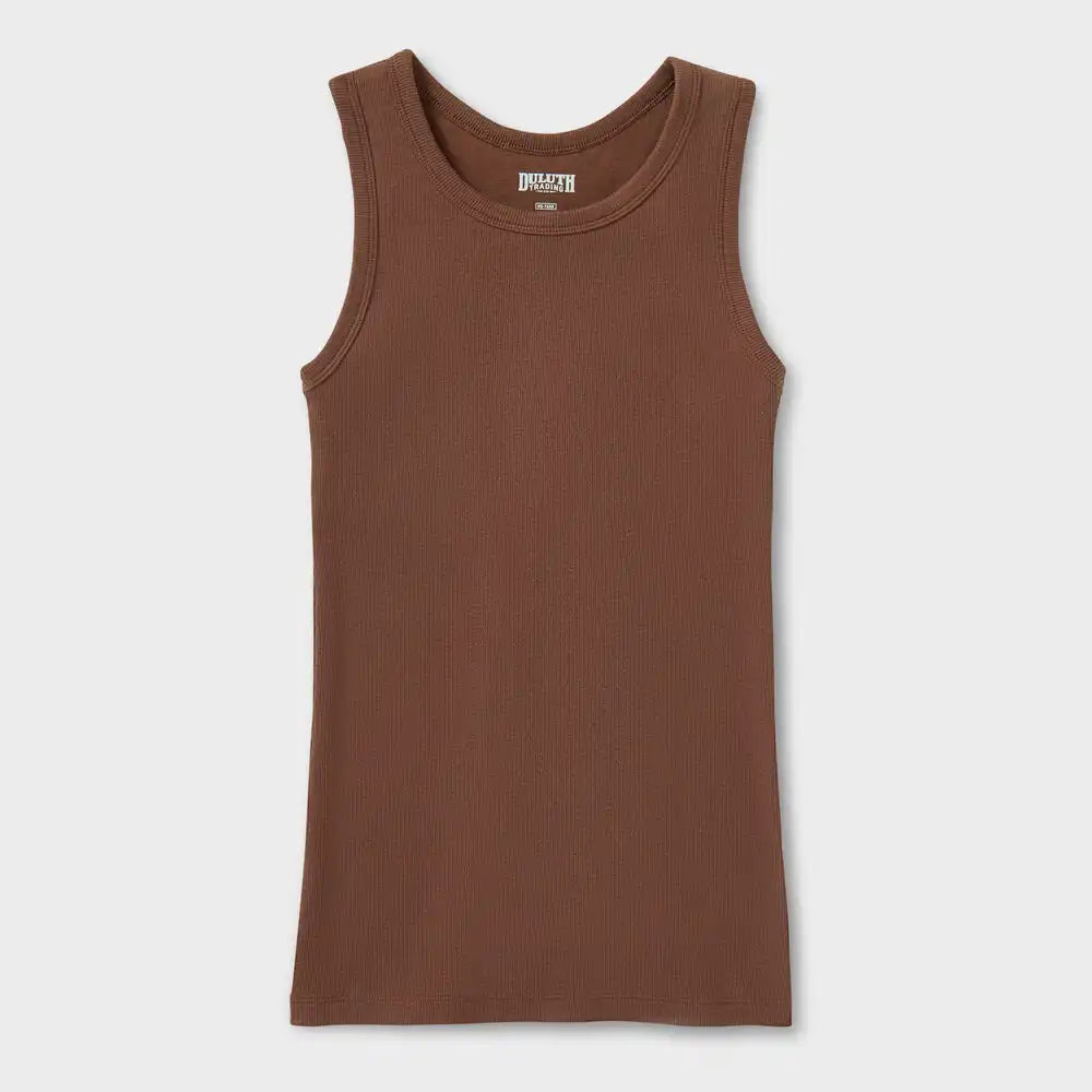 Women's No-Yank Luxe Rib Racerback Shelf Bra Tank
