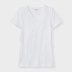 Women's Plus No-Yank V-Neck Tee