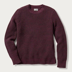 Women's Plus Heritage Waffle Stitch Crew Sweater
