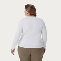 Women's AKHG Plus Renew Bamboo Crewneck Long Sleeve Tee