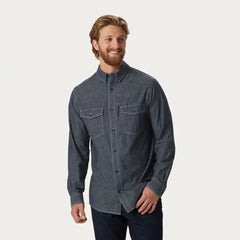 Men's No Quit Utility Standard Fit Chambray Shirt