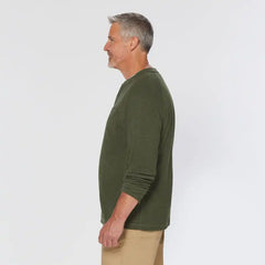 Men's Burly Thermal Standard Fit Henley