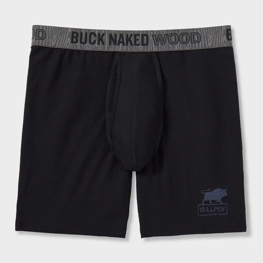 Men's Buck Naked Wood Bullpen Boxer Briefs