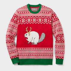 Men's Ugly Beaver Fair Isle Crew Sweater