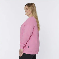 Women's Plus AKHG Crosshaul Oversized Crew Sweatshirt