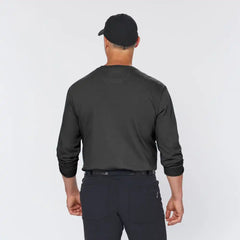 Men's Longtail T Standard Fit Long Sleeve Pocket Crew
