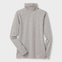 Women's No-Yank Long Sleeve Turtleneck T-Shirt